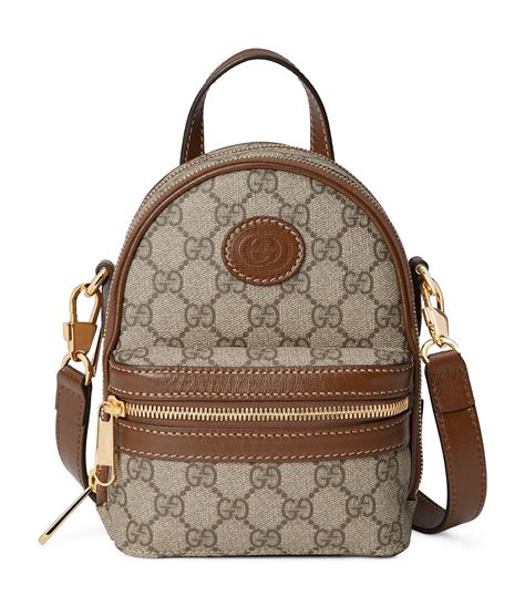 mini backpack purse gucci|gucci small backpack price.